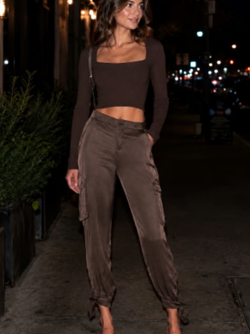 Young Fabulous & Broke Janelle Pant Ankle Tie Jogger